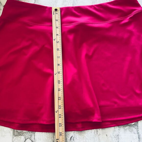 Tommy Bahama Pink Golf Tennis Skort Moinsture Wicking Skirt UPF 50+ Sz XL - Picture 8 of 12